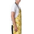 thumbnail image 3 of Naloa Flower Apron Kitchen Aprons with Pockets for Women Men Chef, 3 of 8