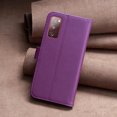 thumbnail image 5 of Premium High Quality Wallet Case For Samsung S20 FE, Strong Magnetic Clasp Case with [RFID Blocking] Card Holder Kickstand Magnetic,Leather Flip Case for Samsung Galaxy S20 FE, Purple, 5 of 8