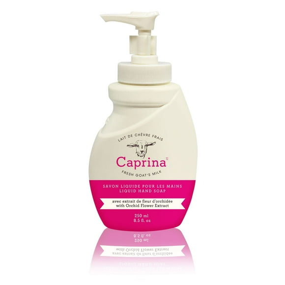Caprina Savon Liquide pour les Mains à la Fleur d'Orchidée
