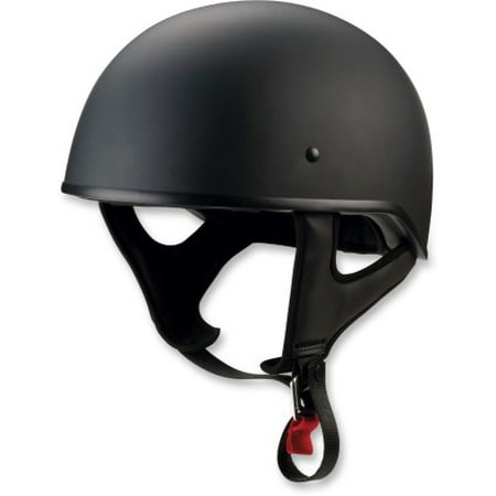 - Z1R CC Beanie Mens Half Helmet Flat Black