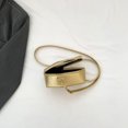 thumbnail image 2 of Bolso de viaje transparente de moda para mujer Bolso de mano de PVC + Pu (Oro S), 2 of 9