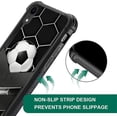 thumbnail image 5 of Compatible with iPhone XR Case，Design Pattern Back Bumper Anti Scratch Reinforced Corners Soft TPU Caver, Cases for Men Women-Soccer Sport, 5 of 6