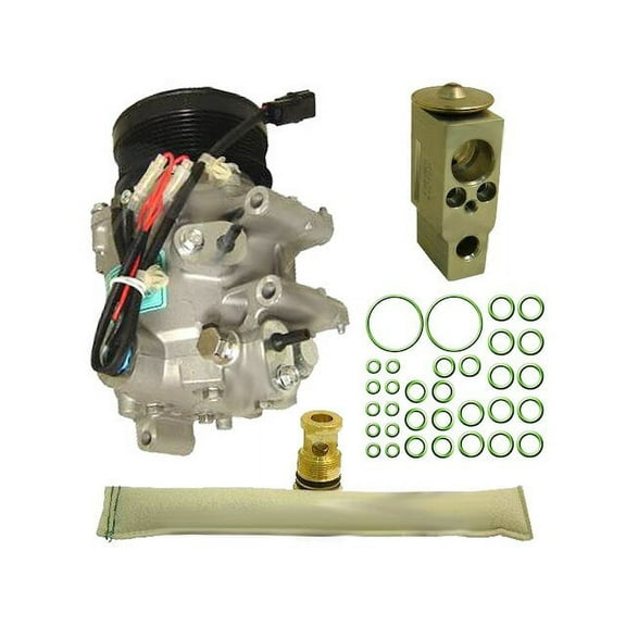 A/C Compressor Kit - Compatible with 2006 - 2009 Honda Civic Coupe 1.8L 4-Cylinder 2007 2008