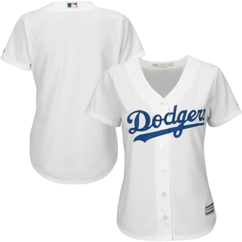 white dodgers jersey