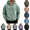 Green, variant on Frnrwgo Men's Hoodie Half Zip Loose Fit Warm Long Sleeve Hooded Casual Fall Winter Top