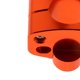 thumbnail image 4 of Kit de montaje universal para manillar sólido, apto para motocicletas, quads y vehículos todo terreno. naranja, 4 of 9