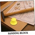 thumbnail image 2 of HandHeld Sanding Block for Woodwork, Furniture Restoration, SelfAdhesive Round Sanding Block for Precise Hand Sanding for Smooth Surfaces, 2 of 5