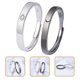 thumbnail image 4 of 1 Pair Sun and Moon Couple Rings Adjustable Matching Rings for Her and Him, 4 of 4