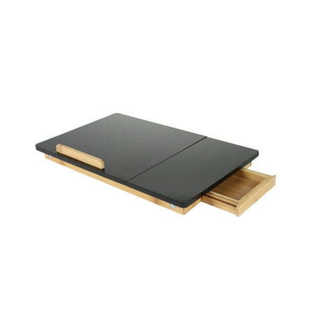 Mind Reader - Bamboo Bed Tray - Black