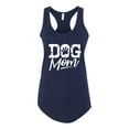thumbnail image 2 of Wild Bobby Dog Mom Dog Lover Women Racerback Tank Top Navy Small, 2 of 5