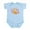 Sky Blue, variant on CafePress - Giraffe Love Body Suit - Baby Light Bodysuit, Size Newborn - 24 Months