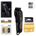 thumbnail image 1 of Combo Wahl® Máquina Cortapelo Magic Clip Black + Navaja Gold, 1 of 11