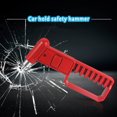 thumbnail image 3 of HLONK Sound And Light Alarm Function Live-Saving Car Safety Hammer Wall Hanging Window Breakers Emergency Escape Tools Emmergency Hammers (Red), 3 of 6