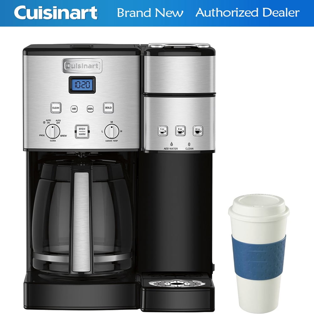 Cuisinart 12Cup Coffee Maker and SingleServe Brewer