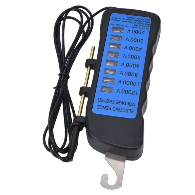 Probador de cercas portátil, voltaje de cerca de neón de 12 KV, probador de voltaje de cerca de neón de KV, probador de cerca de V, rendimiento sólido