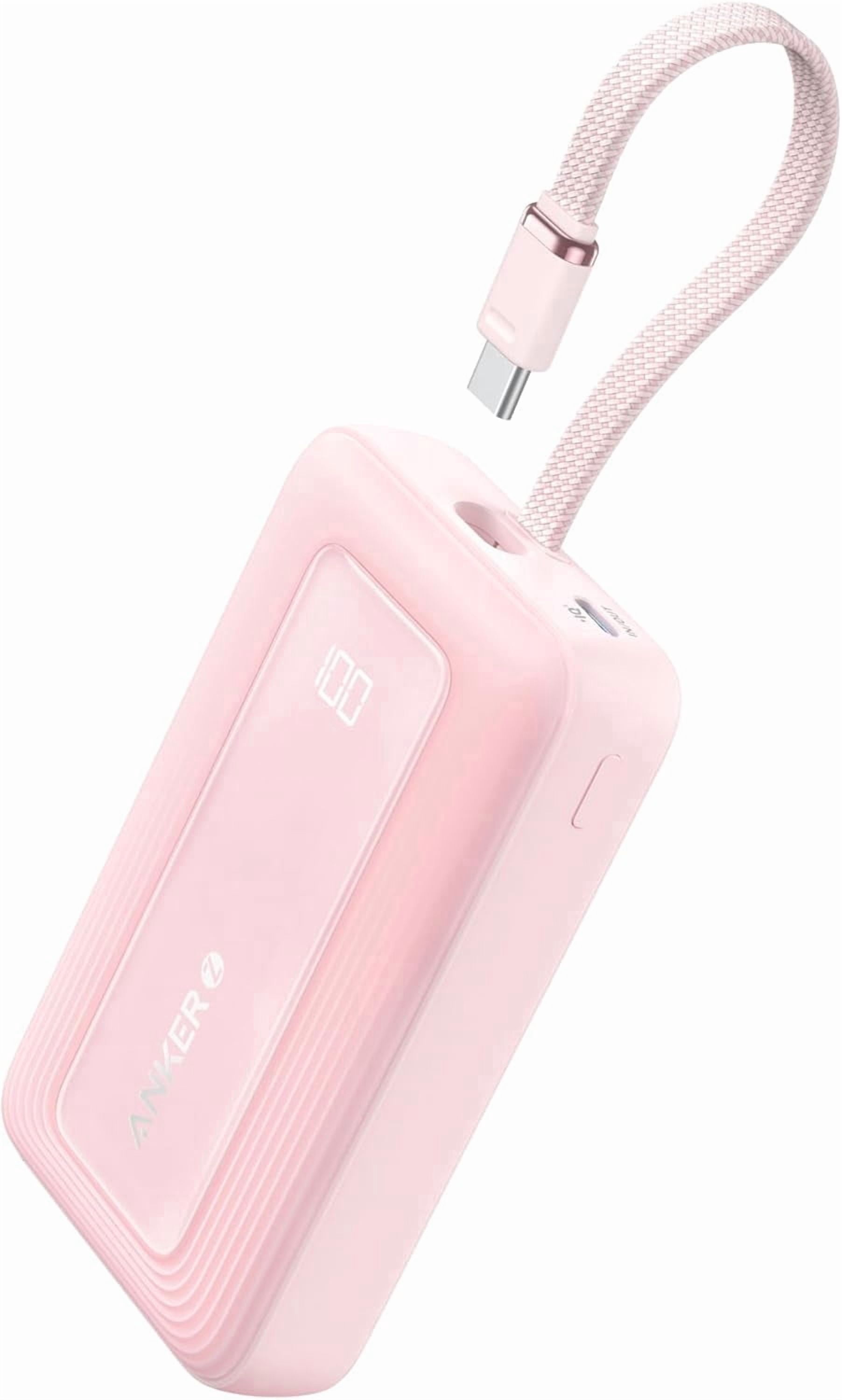 Anker Nano 3-in-1 Portable Charger, 10,000mAh Power Bank, Built-in
