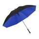 thumbnail image 2 of Paraguas plegable de mango largo, resistente al viento, de doble capa, para acampar y pescar, para mujeres azul, 2 of 6