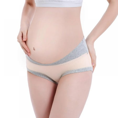 

Xmarks Women s Under The Bump Maternity Panties Pregnancy Postpartum Maternity Underwear 99-198LBS