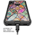 thumbnail image 4 of Alcatel 3V Case, Rosebono Hybrid IMD Design Graphic Anti-Scratch Fashion Cute Colorful Silicone Skin Cover Armor Case for Alcatel 3V 2019 (Colorful Mandala), 4 of 5