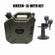 thumbnail image 1 of 3l 5l Motorcycle Fuel Tank Petrol Cans Petrol Diesel Storage Gas Tank With Lock Mounting Emergency Backup Fuel Tank, 1 of 1
