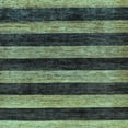 thumbnail image 1 of Ahgly Company Indoor Square Abstract Light Blue Modern Area Rugs, 5' Square, 1 of 4