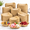 1/2LB-400Pack, variant on 2LB-300Pack Disposable Paper Food Boat Trays For Snacks, Popcorn, Desserts, BBQ, Hot Dogs