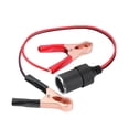 thumbnail image 3 of 2P Car Female Cigarette Lighter Socket to 50A Battery Alligator Clips Connector, 3 of 3