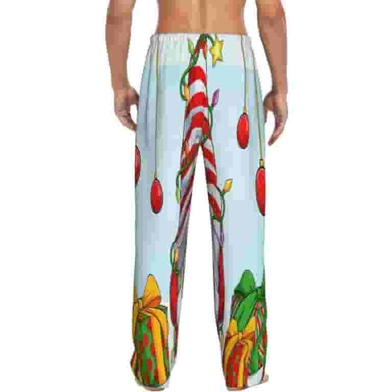 超話題新作 Junzan Men'S Pajama Pants Funny Christmas Gnome Sleepwear Clothing