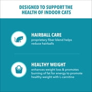 IAMS Proactive Health Indoor Adult Cat Food with Salmon for Weight & Hairball Care, 22 lb