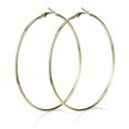 thumbnail image 2 of Pendientes de aro grandes para mujer, aretes llamativos, joyería de moda, 2 of 5