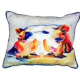 thumbnail image 2 of Hippo Large Indoor/Outdoor Pillow 16x20, 2 of 2