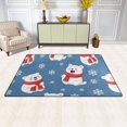 thumbnail image 3 of Snow Bear Pattern Memory Foam Area Rug 31"x20" Non Slip, Absorbent, Fade Proof for Living Room, Bedroom, Office, 3 of 7
