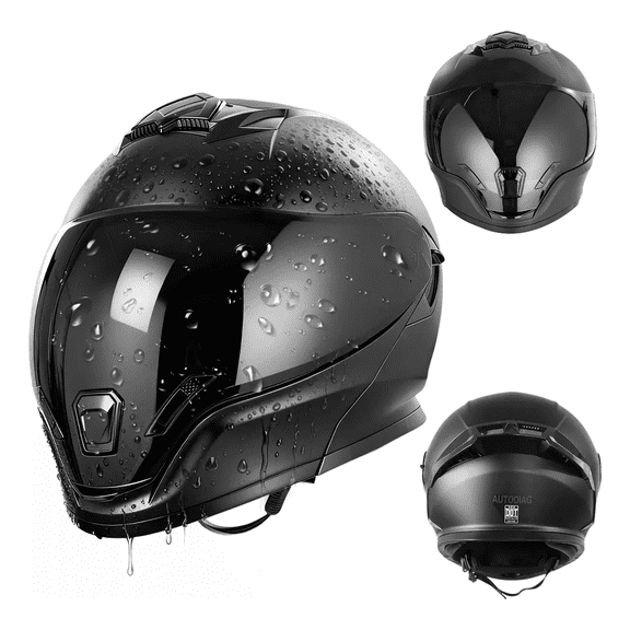 Casco Dot Certificado Moto Dot Abatible Casco L Xtellar negro