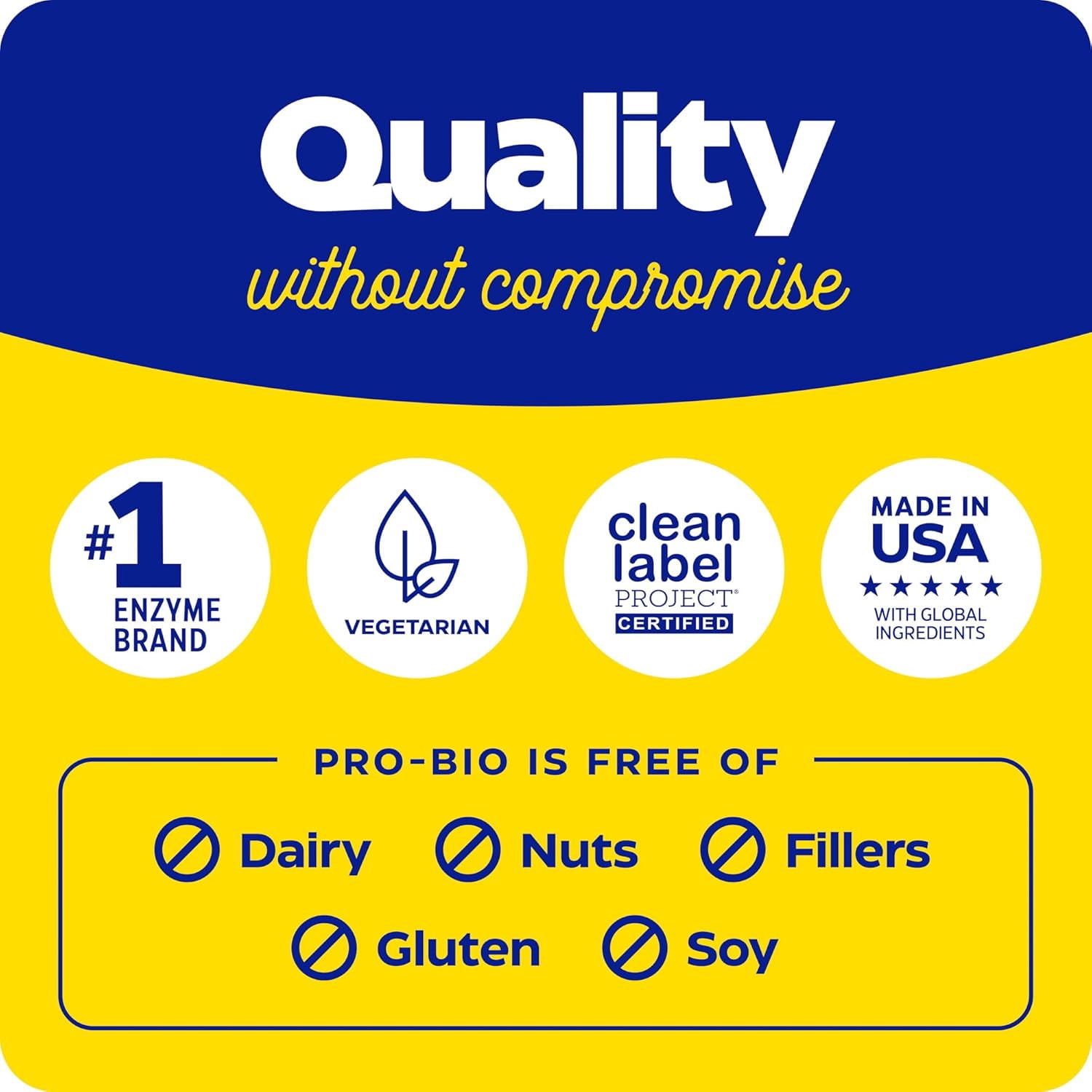 Enzymedica Pro-Bio, Guaranteed Potency Digestive Probiotic Blend,  Shelf Stable, 120 Capsules