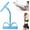 Blue, variant on Home Gym Arm & Waist Training Pedal Band,4-Tube Resistance Foot Pedal Puller for Full Body Workout, Strength Training Equipment for Home & Office