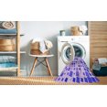 thumbnail image 2 of Ahgly Company Machine Washable Indoor Square Transitional Aztech Purple Area Rugs, 7' Square, 2 of 7