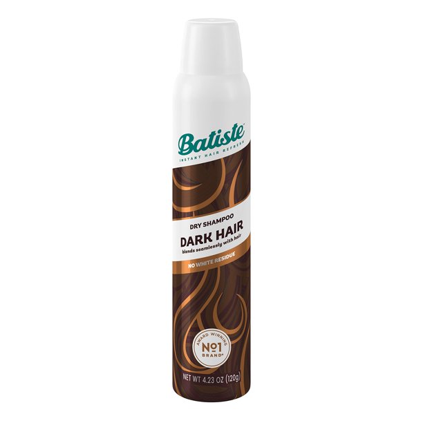 Batiste Dry Shampoo, Dark & Deep Brown, 4.23 oz Pack of 2