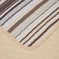 thumbnail image 6 of Chezmoi Collection Avery Striped Cotton Quilt Set Daybed Size, 5-Piece Soft Pre-Washed 100% Cotton Quilt, Multi-Color Brown, 6 of 9