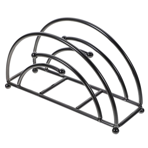 WHAMVOX  Napkin Storage Holder Exquisite Home Decor Bar Office Black