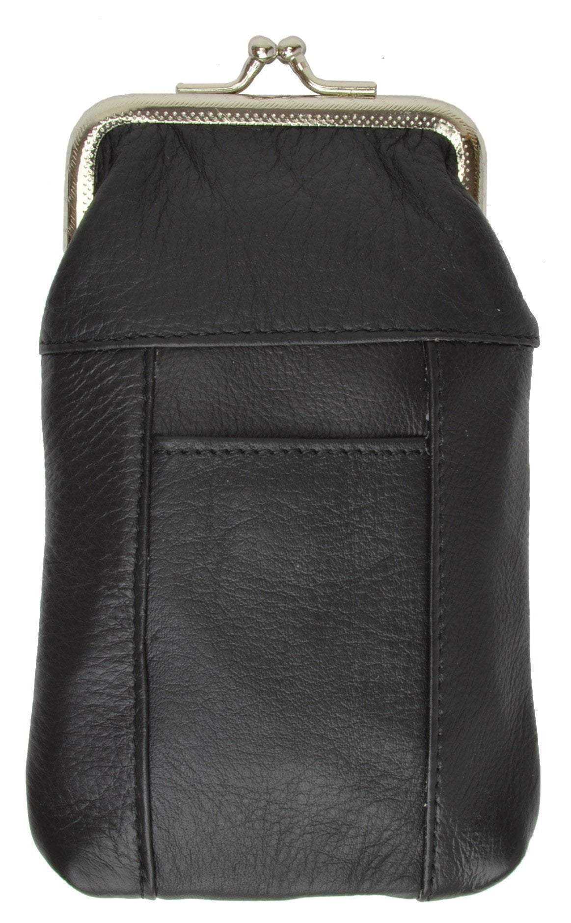 CTM Leather Cigarette Case with Lighter Pocket (Women)