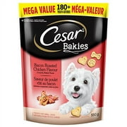 CESAR Bakies Treats for Small Dogs - Bacon-Roasted Chicken, 550g Pouch