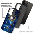 thumbnail image 4 of Case for iPhone 12 Pro Max, Stained Glass Moon Stars for 2 in 1 Hard Shell + Soft Silicone, Shockproof Bumper Drop Protective Case for iPhone 12 Pro Max, 4 of 5