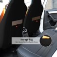 thumbnail image 5 of Uemuo Bald Eagle Pilot Pattern Car Seat Covers for Front Seats Waterproof Seat Covers for Cars, Universal Auto Front Seats Protector Fits for Car-, 5 of 6