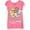 Pink, variant on Paw Patrol Chase, Marshall and Rubble Girls Single Character Tee, Toddler
