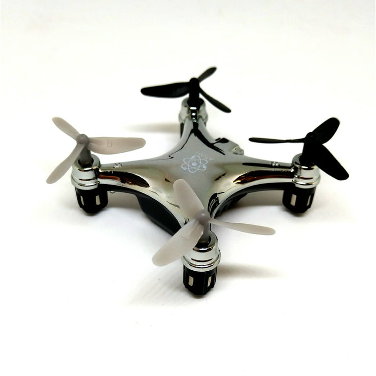 Propel Atom 1.0 Micro Drone | Remote Control RC Mini Nano Quadcopter |  Silver