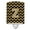 Black & Gold, variant on Caroline's Treasures CJ1051-ZCNL Letter Z Chevron Maroon and White Ceramic Night Light, 6x4x3", multicolor