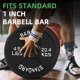 thumbnail image 2 of Disco de peso Fitvids de 20,4 kg para barra estándar de 1 pulgada, 2 of 4