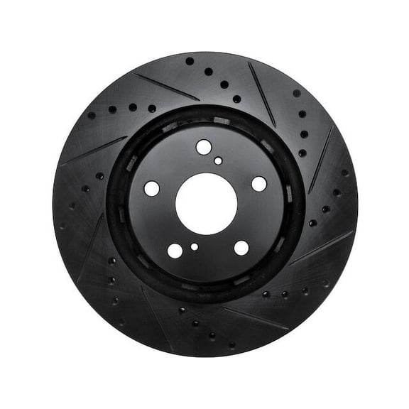 Front Right Brake Rotor - Compatible with 2009 - 2015 Toyota Venza 2010 2011 2012 2013 2014