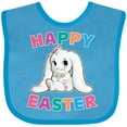 thumbnail image 3 of Inktastic Happy Easter Adorable Bunny Boys or Girls Baby Bib, 3 of 4