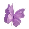 thumbnail image 4 of Papel decorativo para bodas, mariposas artificiales, suministros para fiestas en casa Púrpura, 4 of 9